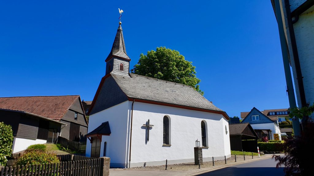 Bau der Kapelle Weringhausen